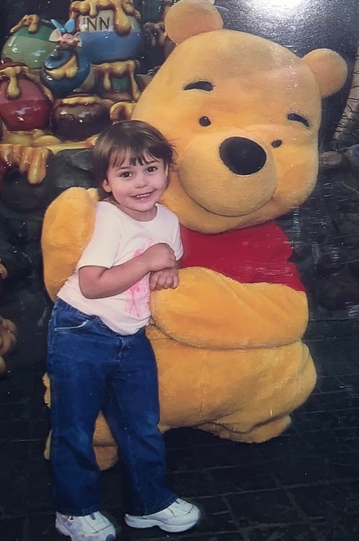 Teacher Chessie as a child