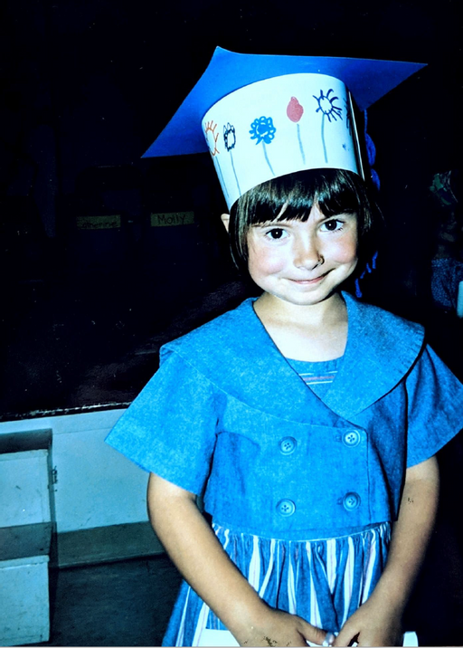 Teacher Emily as a child