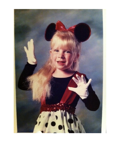 Teacher Tyler as a child